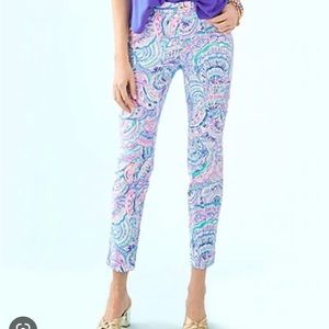 Kelly High Rise Skinny Ankle Pants